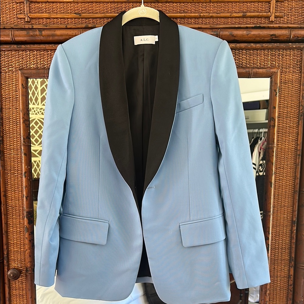 A.L.C.  Blue 
Ladies Oren Tuxedo Jacket, 2